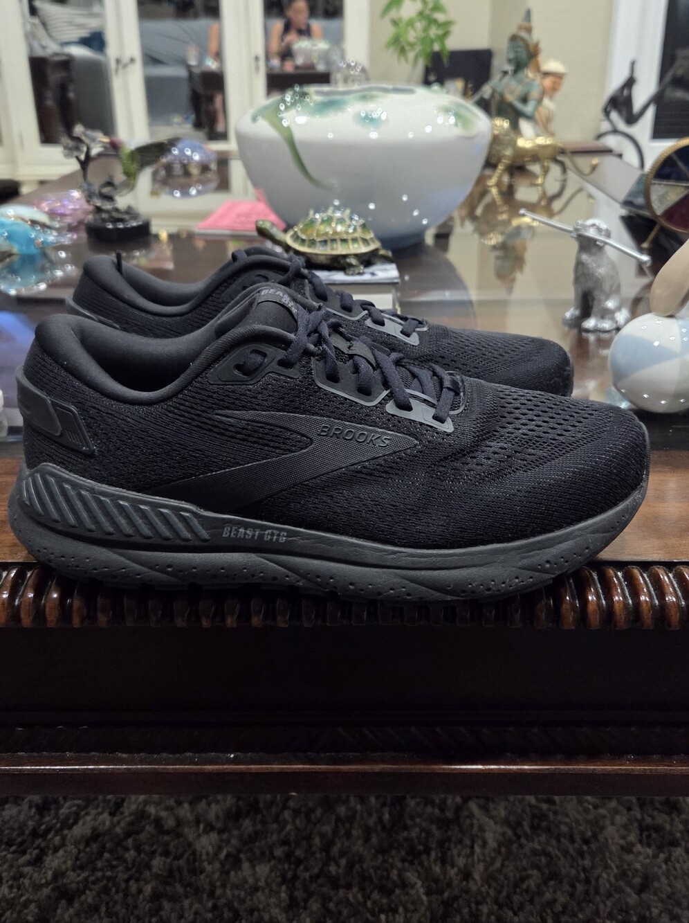 Brooks Beast GTS Men’s Black Running Shoes - Cushioning Support